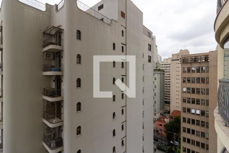 Varanda/Vista de apartamento para alugar com 1 quarto, 45m² em Cerqueira César, São Paulo