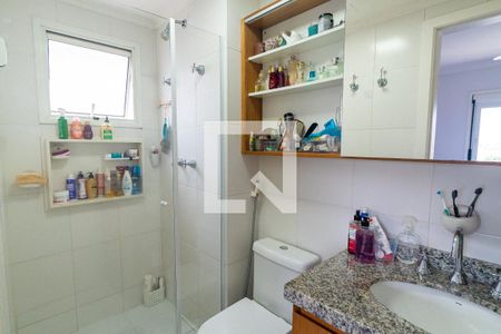 Banheiro da Suíte de apartamento para alugar com 3 quartos, 113m² em Vila Mascote, São Paulo