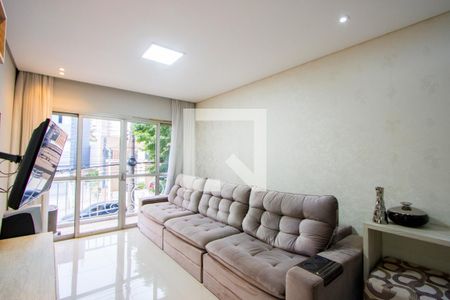 Sala de apartamento à venda com 3 quartos, 130m² em Jardim Bela Vista, Santo André