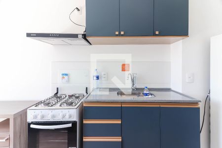 Cozinha e Área de Serviço de apartamento para alugar com 1 quarto, 27m² em Vila Butantã, São Paulo