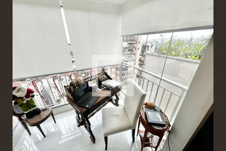 Varanda da Sala de apartamento à venda com 1 quarto, 130m² em Vila Dom Pedro Ii, São Paulo
