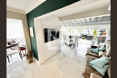 Sala de apartamento à venda com 1 quarto, 130m² em Vila Dom Pedro Ii, São Paulo