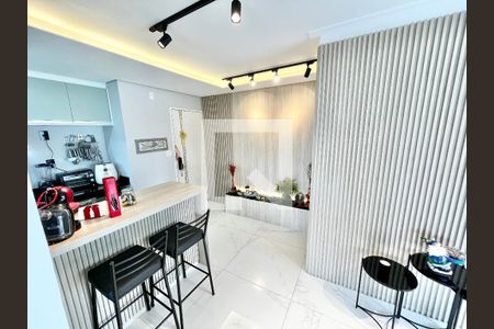 Sala de apartamento à venda com 1 quarto, 130m² em Vila Dom Pedro Ii, São Paulo