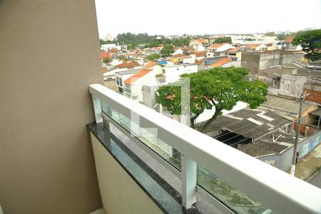 Varanda da Sala de apartamento para alugar com 2 quartos, 43m² em Vila Luiz Casa, São Bernardo do Campo