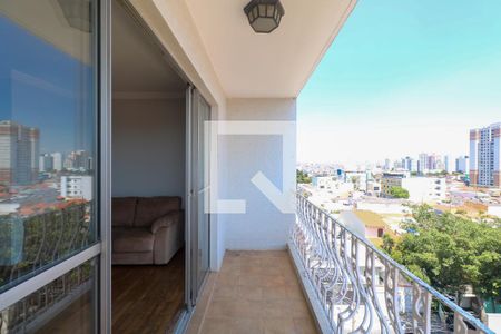 Varanda da Sala de apartamento à venda com 3 quartos, 142m² em Osvaldo Cruz, São Caetano do Sul