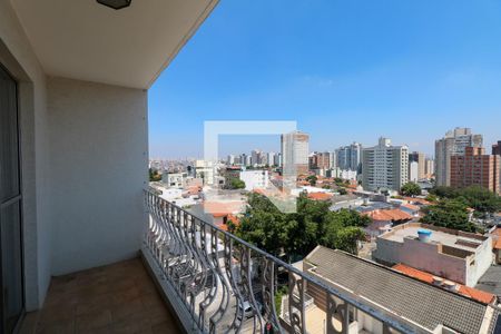 Varanda da Sala de apartamento à venda com 3 quartos, 142m² em Osvaldo Cruz, São Caetano do Sul
