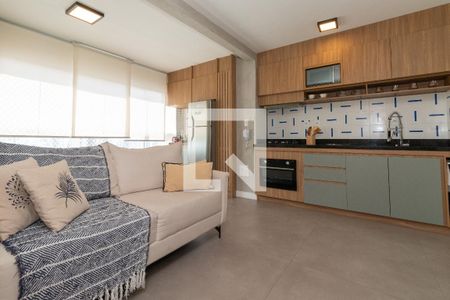 Sala de apartamento para alugar com 1 quarto, 34m² em Água Branca, São Paulo