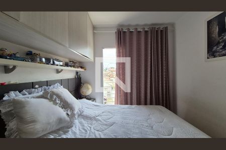 Suíte de apartamento à venda com 2 quartos, 55m² em Vila Curuçá, Santo André