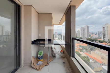 Varanda da Sala de apartamento à venda com 2 quartos, 53m² em Ipiranga, São Paulo