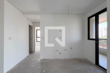 Sala e cozinha de apartamento à venda com 2 quartos, 59m² em Ipiranga, São Paulo