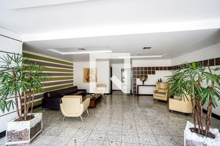 Condomínio - Hall de apartamento para alugar com 3 quartos, 98m² em Tatuapé, São Paulo