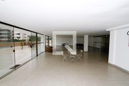 Área comum - Salão de festas de apartamento para alugar com 1 quarto, 50m² em Belvedere, Belo Horizonte