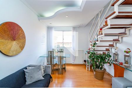 Sala 1 de apartamento à venda com 3 quartos, 121m² em Padre Eustáquio, Belo Horizonte