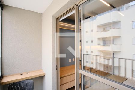 Varanda de kitnet/studio para alugar com 1 quarto, 24m² em Tatuapé, São Paulo