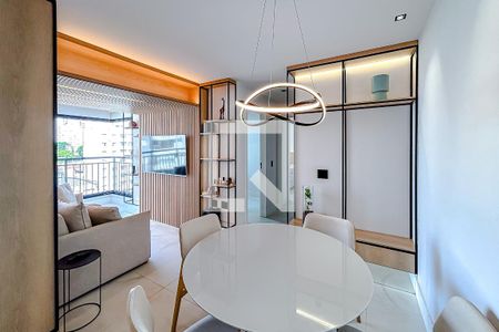 Sala de Jantar de apartamento à venda com 2 quartos, 55m² em Tatuapé, São Paulo