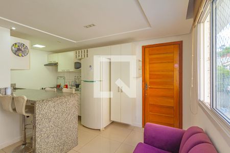 Sala/Cozinha de apartamento para alugar com 2 quartos, 55m² em Nossa Senhora das Gracas, Canoas