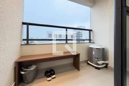 Varanda da Sala de apartamento à venda com 1 quarto, 34m² em Vila Mariana, São Paulo