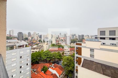 Varanda da Sala de apartamento à venda com 1 quarto, 34m² em Vila Mariana, São Paulo