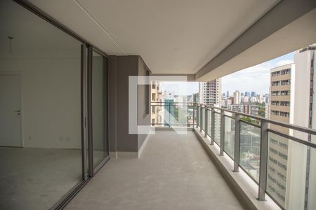 Sacada de apartamento à venda com 3 quartos, 154m² em Campo Belo, São Paulo
