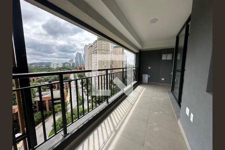 Varanda da Sala de apartamento à venda com 3 quartos, 94m² em Alphaville Empresarial, Barueri