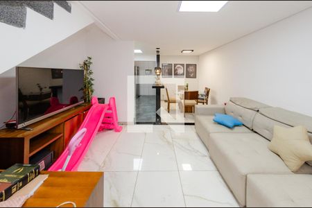 Sala de casa de condomínio à venda com 2 quartos, 75m² em João Pinheiro, Belo Horizonte