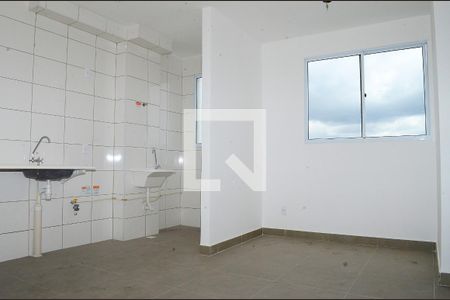 Sala/Cozinha de apartamento para alugar com 2 quartos, 41m² em São Gabriel, Belo Horizonte