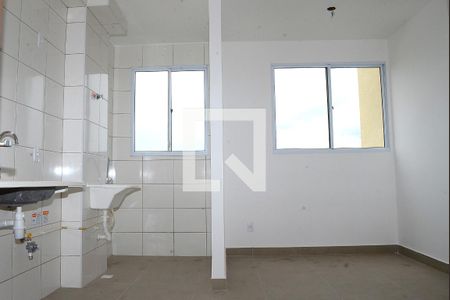Sala/Cozinha de apartamento para alugar com 2 quartos, 41m² em São Gabriel, Belo Horizonte