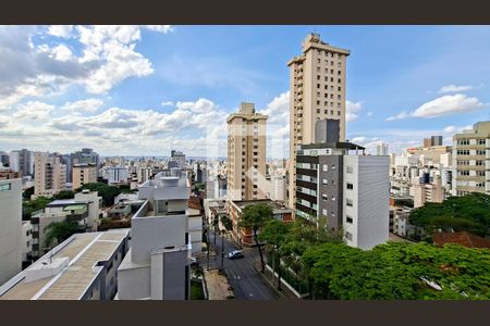 Sala de apartamento à venda com 3 quartos, 110m² em Anchieta, Belo Horizonte