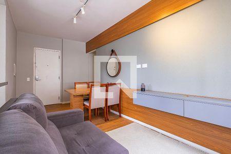 Sala/Cozinha de apartamento à venda com 2 quartos, 52m² em Cerqueira César, São Paulo