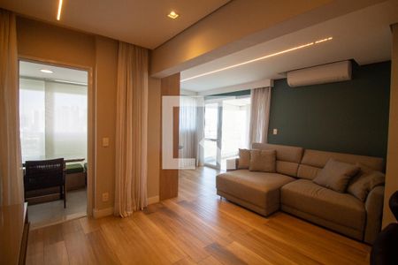 Sala de apartamento à venda com 2 quartos, 80m² em Cidade Monções, São Paulo