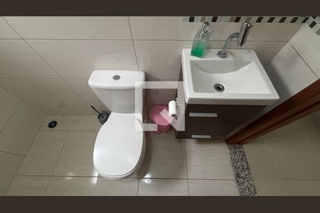 Banheiro de apartamento à venda com 2 quartos, 50m² em Parque Oratório, Santo André