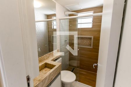 Banheiro de apartamento para alugar com 2 quartos, 50m² em Parque Munhoz, São Paulo