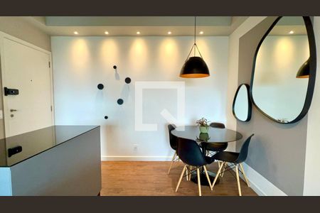 Sala de Jantar de apartamento à venda com 2 quartos, 57m² em Pinheiros, São Paulo