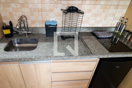 Sala/Cozinha de apartamento para alugar com 1 quarto, 26m² em Bela Vista, São Paulo