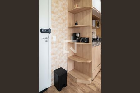 Sala/Cozinha de apartamento para alugar com 1 quarto, 26m² em Bela Vista, São Paulo