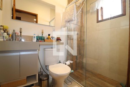 Banheiro Quarto 1 suíte de casa para alugar com 3 quartos, 140m² em Parque Marajoara, Santo André