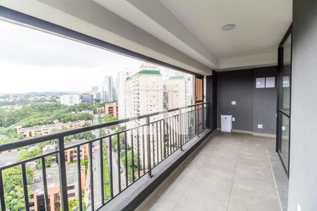 Varanda gourmet de apartamento à venda com 2 quartos, 94m² em Alphaville Conde Ii, Barueri