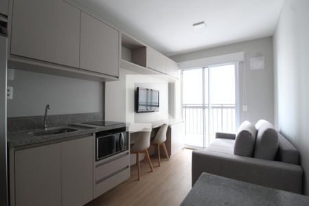 Sala/Cozinha de apartamento para alugar com 1 quarto, 30m² em Vila Olímpia, São Paulo