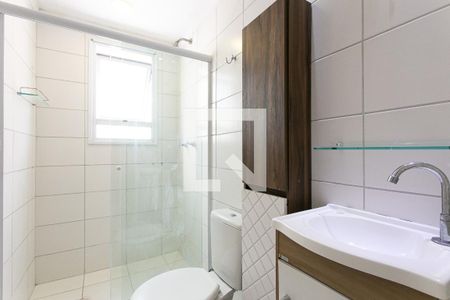 Banheiro de apartamento para alugar com 1 quarto, 48m² em Jardim America da Penha, São Paulo