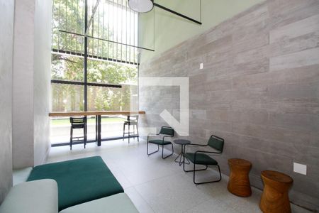 Hall Social de kitnet/studio à venda com 1 quarto, 40m² em Pinheiros, São Paulo