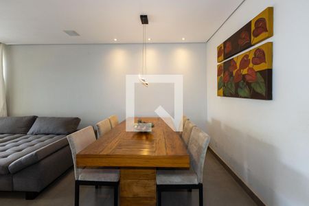 Sala de Jantar de apartamento à venda com 4 quartos, 164m² em Alphaville Nova Lima, Nova Lima