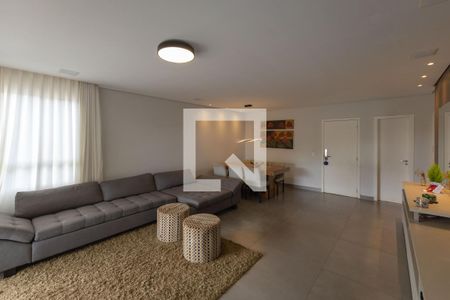 Sala de TV de apartamento à venda com 4 quartos, 164m² em Alphaville Nova Lima, Nova Lima