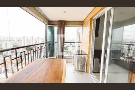 Varanda gourmet de apartamento para alugar com 1 quarto, 40m² em Vila Diva, São Paulo