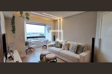 Sala de apartamento à venda com 3 quartos, 96m² em Santa Paula, São Caetano do Sul