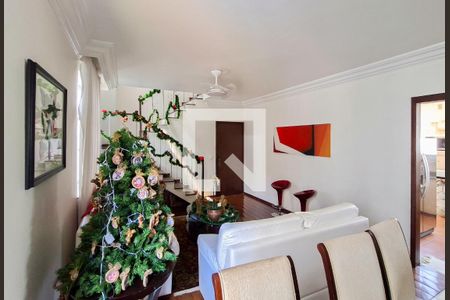 Sala de apartamento à venda com 4 quartos, 251m² em Cidade Nova, Belo Horizonte