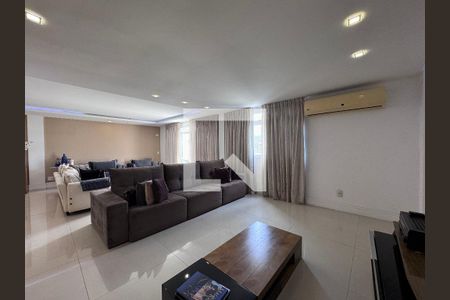 Sala de apartamento à venda com 6 quartos, 393m² em Recreio dos Bandeirantes, Rio de Janeiro