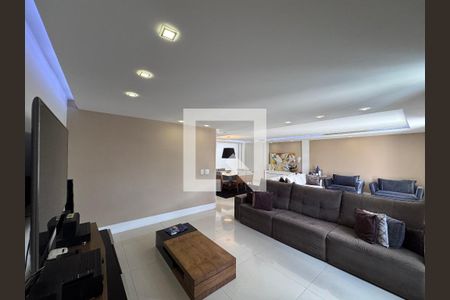 Sala de apartamento à venda com 6 quartos, 393m² em Recreio dos Bandeirantes, Rio de Janeiro