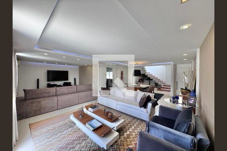 Sala de apartamento à venda com 6 quartos, 393m² em Recreio dos Bandeirantes, Rio de Janeiro