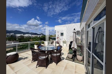 Varanda de apartamento à venda com 6 quartos, 393m² em Recreio dos Bandeirantes, Rio de Janeiro