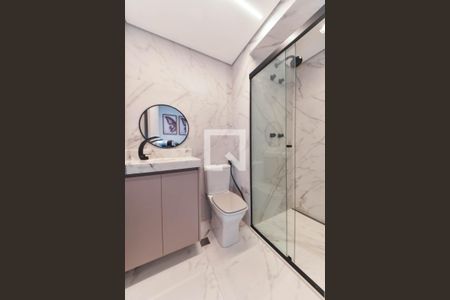 Banheiro Social de apartamento para alugar com 1 quarto, 82m² em Jardim das Acacias, São Paulo